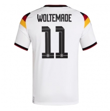 Moški Nemčija Nick Woltemade #11 Replika nogometni dresi Domači SP 2026 Kratek Rokav