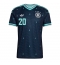 Moški Nemčija Serge Gnabry #20 Replika nogometni dresi Gostujoči SP 2026 Kratek Rokav