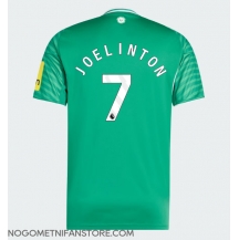 Moški Newcastle United Joelinton #7 Replika nogometni dresi Gostujoči 2025-26 Kratek Rokav