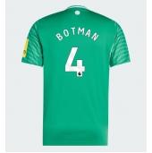 Moški Newcastle United Sven Botman #4 Replika nogometni dresi Gostujoči 2025-26 Kratek Rokav