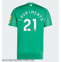 Moški Newcastle United Tino Livramento #21 Replika nogometni dresi Gostujoči 2025-26 Kratek Rokav