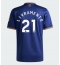 Moški Newcastle United Tino Livramento #21 Replika nogometni dresi Tretji 2025-26 Kratek Rokav
