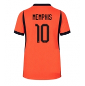 Moški Nizozemska Memphis Depay #10 Replika nogometni dresi Domači SP 2026 Kratek Rokav