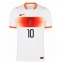 Moški Nizozemska Memphis Depay #10 Replika nogometni dresi Gostujoči SP 2026 Kratek Rokav