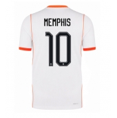 Moški Nizozemska Memphis Depay #10 Replika nogometni dresi Gostujoči SP 2026 Kratek Rokav