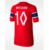Moški Norveška Martin Odegaard #10 Replika nogometni dresi Domači SP 2026 Kratek Rokav