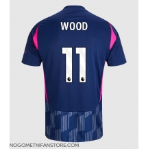 Moški Nottingham Forest Chris Wood #11 Replika nogometni dresi Gostujoči 2024-25 Kratek Rokav