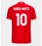 Moški Nottingham Forest Morgan Gibbs-White #10 Replika nogometni dresi Domači 2025-26 Kratek Rokav