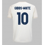 Moški Nottingham Forest Morgan Gibbs-White #10 Replika nogometni dresi Gostujoči 2025-26 Kratek Rokav
