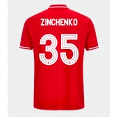 Moški Nottingham Forest Oleksandr Zinchenko #35 Replika nogometni dresi Domači 2025-26 Kratek Rokav