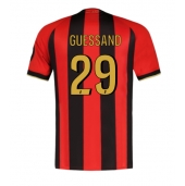 Moški OGC Nice Evann Guessand #29 Replika nogometni dresi Domači 2024-25 Kratek Rokav