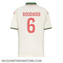 Moški OGC Nice Hicham Boudaoui #6 Replika nogometni dresi Gostujoči 2025-26 Kratek Rokav