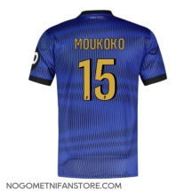 Moški OGC Nice Youssoufa Moukoko #15 Replika nogometni dresi Tretji 2024-25 Kratek Rokav