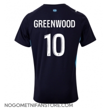 Moški Olympique de Marseille Mason Greenwood #10 Replika nogometni dresi Gostujoči 2025-26 Kratek Rokav