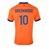 Moški Olympique de Marseille Mason Greenwood #10 Replika nogometni dresi Tretji 2024-25 Kratek Rokav