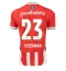 Moški PSV Eindhoven Joey Veerman #23 Replika nogometni dresi Domači 2024-25 Kratek Rokav