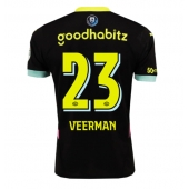 Moški PSV Eindhoven Joey Veerman #23 Replika nogometni dresi Gostujoči 2024-25 Kratek Rokav
