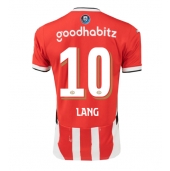 Moški PSV Eindhoven Noa Lang #10 Replika nogometni dresi Domači 2024-25 Kratek Rokav