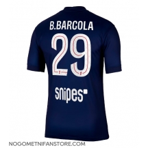 Moški Paris Saint-Germain Bradley Barcola #29 Replika nogometni dresi Domači 2025-26 Kratek Rokav