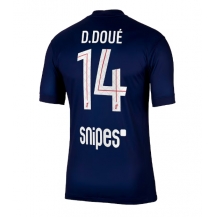 Moški Paris Saint-Germain Desire Doue #14 Replika nogometni dresi Domači 2025-26 Kratek Rokav