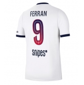 Moški Paris Saint-Germain Ferran Torres #9 Replika nogometni dresi Gostujoči 2026-27 Kratek Rokav