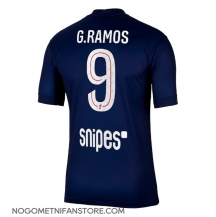 Moški Paris Saint-Germain Goncalo Ramos #9 Replika nogometni dresi Domači 2025-26 Kratek Rokav