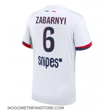 Moški Paris Saint-Germain Illia Zabarnyi #6 Replika nogometni dresi Gostujoči 2025-26 Kratek Rokav