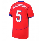 Moški Paris Saint-Germain Marquinhos #5 Replika nogometni dresi Tretji 2025-26 Kratek Rokav