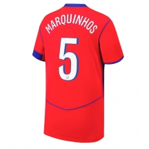 Moški Paris Saint-Germain Marquinhos #5 Replika nogometni dresi Tretji 2025-26 Kratek Rokav