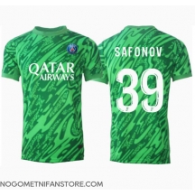 Moški Paris Saint-Germain Matvei Safonov #39 Vratar Replika nogometni dresi Domači 2024-25 Kratek Rokav