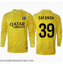 Moški Paris Saint-Germain Matvei Safonov #39 Vratar Replika nogometni dresi Tretji 2024-25 Dolgi Rokav
