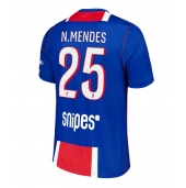Moški Paris Saint-Germain Nuno Mendes #25 Replika nogometni dresi Domači 2026-27 Kratek Rokav
