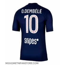 Moški Paris Saint-Germain Ousmane Dembele #10 Replika nogometni dresi Domači 2025-26 Kratek Rokav