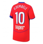 Moški Paris Saint-Germain Ousmane Dembele #10 Replika nogometni dresi Tretji 2025-26 Kratek Rokav