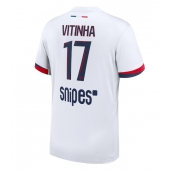 Moški Paris Saint-Germain Vitinha #17 Replika nogometni dresi Gostujoči 2025-26 Kratek Rokav