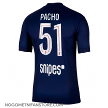 Moški Paris Saint-Germain Willian Pacho #51 Replika nogometni dresi Domači 2025-26 Kratek Rokav
