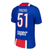 Moški Paris Saint-Germain Willian Pacho #51 Replika nogometni dresi Domači 2026-27 Kratek Rokav