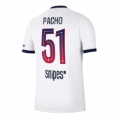 Moški Paris Saint-Germain Willian Pacho #51 Replika nogometni dresi Gostujoči 2026-27 Kratek Rokav