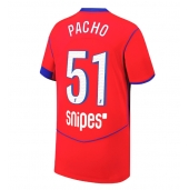 Moški Paris Saint-Germain Willian Pacho #51 Replika nogometni dresi Tretji 2025-26 Kratek Rokav