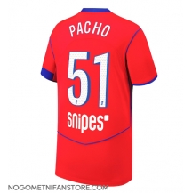 Moški Paris Saint-Germain Willian Pacho #51 Replika nogometni dresi Tretji 2025-26 Kratek Rokav