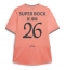 Moški Porto Luuk de Jong #26 Replika nogometni dresi Gostujoči 2025-26 Kratek Rokav
