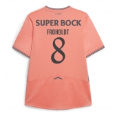 Moški Porto Victor Froholdt #8 Replika nogometni dresi Gostujoči 2025-26 Kratek Rokav