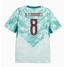 Moški Portugalska Bruno Fernandes #8 Replika nogometni dresi Gostujoči SP 2026 Kratek Rokav