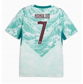 Moški Portugalska Cristiano Ronaldo #7 Replika nogometni dresi Gostujoči SP 2026 Kratek Rokav