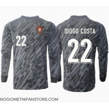 Moški Portugalska Diogo Costa #22 Vratar Replika nogometni dresi Gostujoči EP 2024 Dolgi Rokav