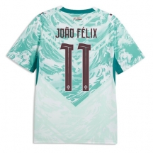 Moški Portugalska Joao Felix #11 Replika nogometni dresi Gostujoči SP 2026 Kratek Rokav