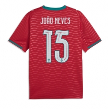 Moški Portugalska Joao Neves #15 Replika nogometni dresi Domači SP 2026 Kratek Rokav