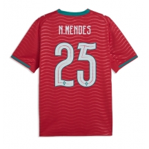 Moški Portugalska Nuno Mendes #25 Replika nogometni dresi Domači SP 2026 Kratek Rokav
