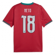 Moški Portugalska Pedro Neto #18 Replika nogometni dresi Domači SP 2026 Kratek Rokav