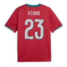 Moški Portugalska Vitinha #23 Replika nogometni dresi Domači SP 2026 Kratek Rokav